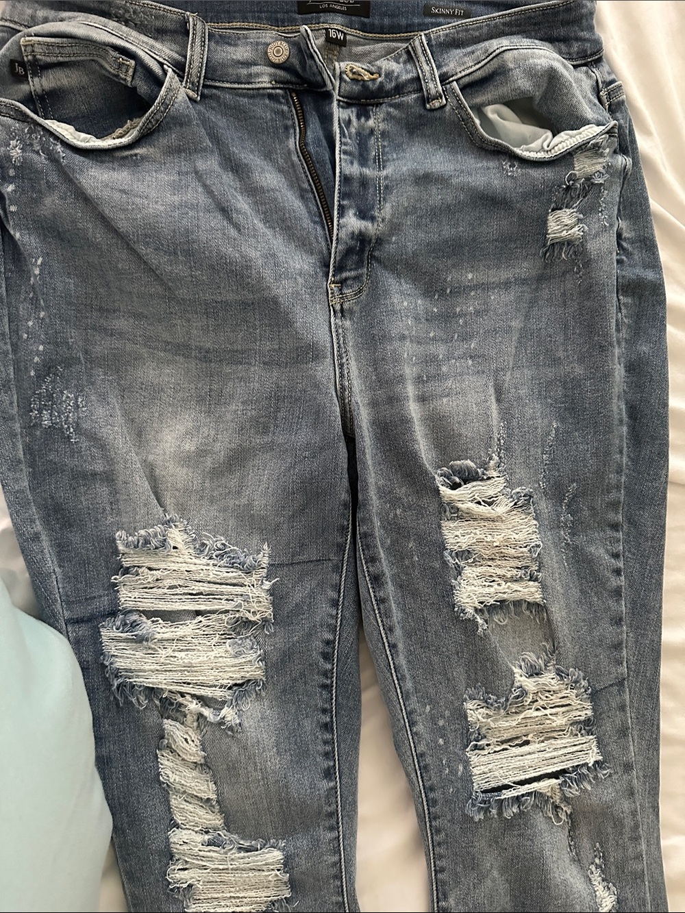 Judy Blue Light Blue Skinny Fit Jeans